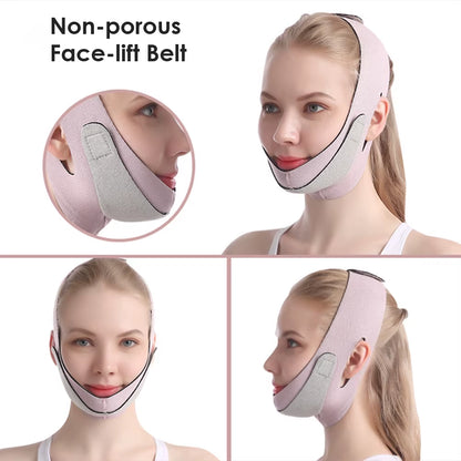 Elastic Face Slimming Bandage V Line Face Shaper Women Chin Cheek Lift up Belt Facial anti Wrinkle Strap Face Care Slim Tools